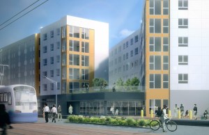 Mercy Housing at Othello Station courtesy of Ankrom Moisan Architects